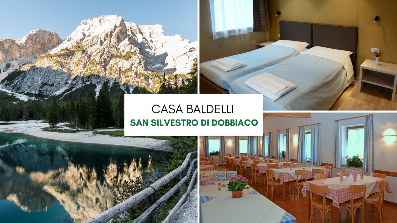 Casa Baldelli Hotell Toblach Exteriör bild
